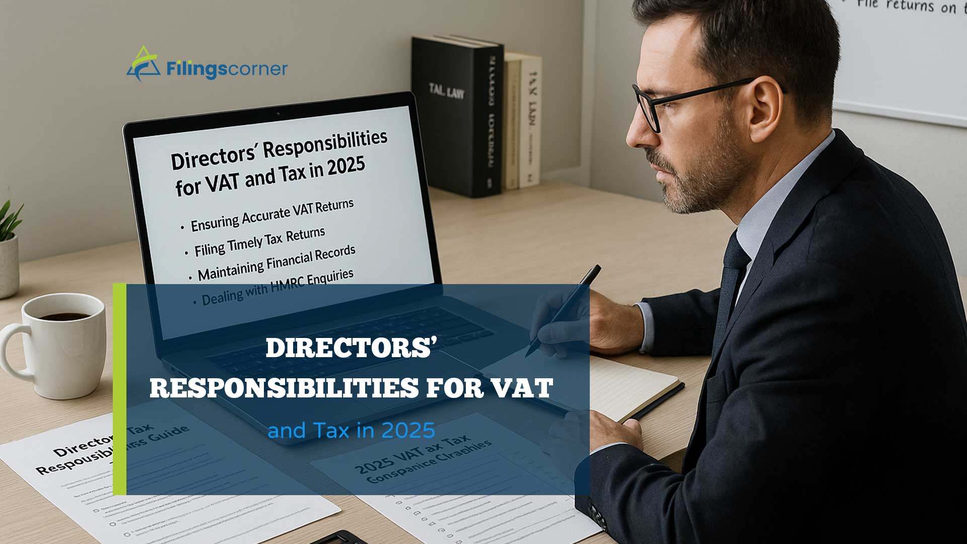  Directors’ Responsibilities for VAT and Tax in 2025 – A Complete Guide for UK Companies